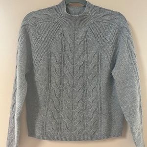 Banana Republic - Italian Yarn - XS - Cropped Style - Gray